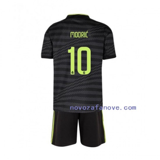 Nogometni Dres Real Madrid Modrić 10 Dječji Treći 2022-2023 Kratkih Rukava
