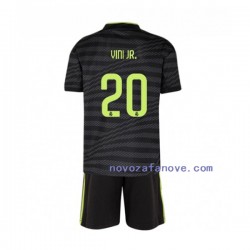Nogometni Dres Real Madrid Vinicius Junior 20 Dječji Treći 2022-2023 Kratkih Rukava