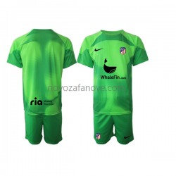 Nogometni Dres Atlético Madrid Golmanski Dječji Domaći 2022-2023 Kratkih Rukava