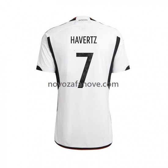 Nogometni Dres Njemačka Havertz 7 Muški Domaći Svjetsko prvenstvo 2022 Kratkih Rukava
