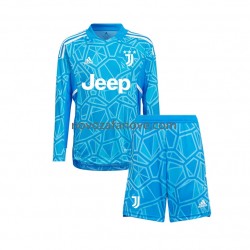Nogometni Dres Juventus Golmanski Dječji Treći 2022-2023 Dugim Rukavima