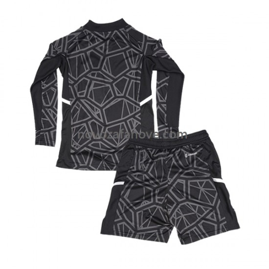 Nogometni Dres Leicester City Golmanski Dječji Domaći 2022-2023 Dugim Rukavima