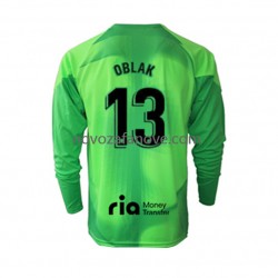 Nogometni Dres Atlético Madrid Jan Oblak 13 Golmanski Muški Domaći 2022-2023 Dugim Rukavima