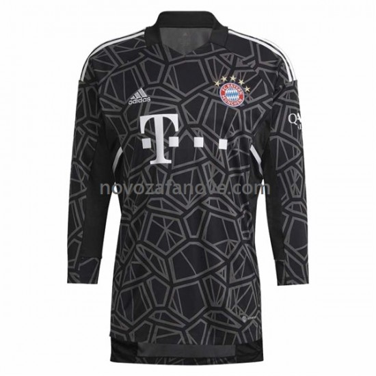 Nogometni Dres FC Bayern München Golmanski Muški Gostujući 2022-2023 Dugim Rukavima