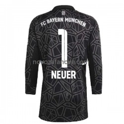 Nogometni Dres FC Bayern München Manuel Neuer 1 Golmanski Muški Gostujući 2022-2023 Dugim Rukavima
