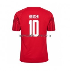 Nogometni Dres Danska Christian Eriksen 10 Muški Domaći Svjetsko prvenstvo 2022 Kratkih Rukava