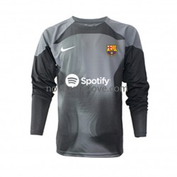 Nogometni Dres FC Barcelona Golmanski Muški Gostujući 2022-2023 Dugim Rukavima
