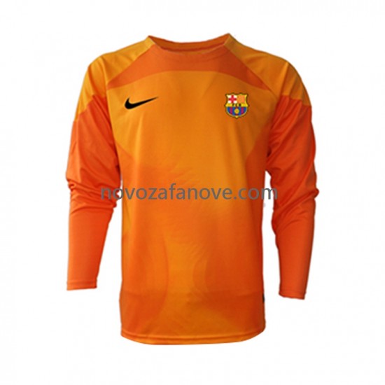 Nogometni Dres FC Barcelona Golmanski Muški Treći 2022-2023 Dugim Rukavima