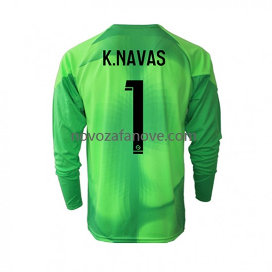 Nogometni Dres Paris Saint-Germain Keylor Navas 1 Golmanski Muški Domaći 2022-2023 Dugim Rukavima