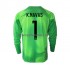 Nogometni Dres Paris Saint-Germain Keylor Navas 1 Golmanski Muški Domaći 2022-2023 Dugim Rukavima