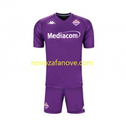Nogometni Dres ACF Fiorentina Dječji Domaći 2024-2025 Kratkih Rukava