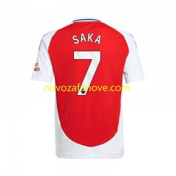 Nogometni Dres Arsenal Bukayo Saka 7 Muški Domaći 2024-2025 Kratkih Rukava