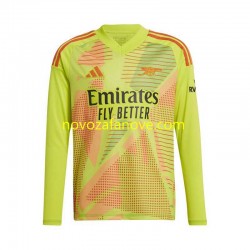 Nogometni Dres Arsenal Golmanski Muški Domaći 2024-2025 Dugim Rukavima