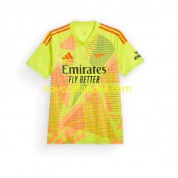 Nogometni Dres Arsenal Golmanski Muški Domaći 2024-2025 Kratkih Rukava
