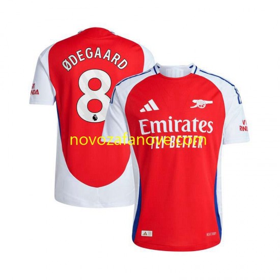 Nogometni Dres Arsenal Martin Odegaard 8 Muški Domaći 2024-2025 Kratkih Rukava