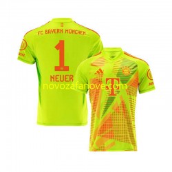 Nogometni Dres FC Bayern München Manuel Neuer 1 Golmanski Muški Domaći 2024-2025 Kratkih Rukava