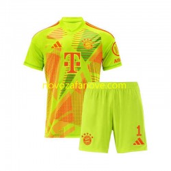 Nogometni Dres FC Bayern München Manuel Neuer 1 Golmanski Dječji Domaći 2024-2025 Kratkih Rukava