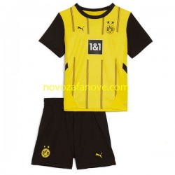 Nogometni Dres Borussia Dortmund Dječji Domaći 2024-2025 Kratkih Rukava