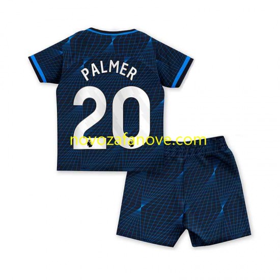 Nogometni Dres Chelsea Cole Palmer 20 Dječji Gostujući 2023-2024 Kratkih Rukava
