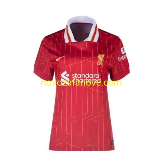Nogometni Dres Liverpool Ženska Domaći 2024-2025 Kratkih Rukava