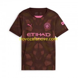 Nogometni Dres Manchester City Golmanski Muški Domaći 2024-2025 Kratkih Rukava