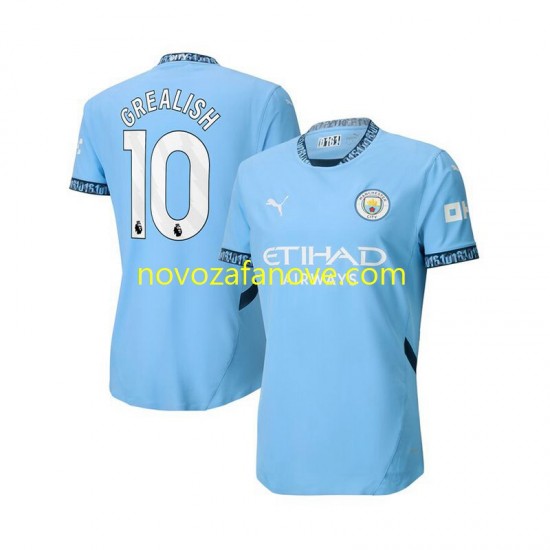 Nogometni Dres Manchester City Jack Grealish 10 Muški Domaći 2024-2025 Kratkih Rukava