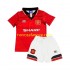 Nogometni Dres Manchester United Retro Dječji Domaći 1994 Kratkih Rukava