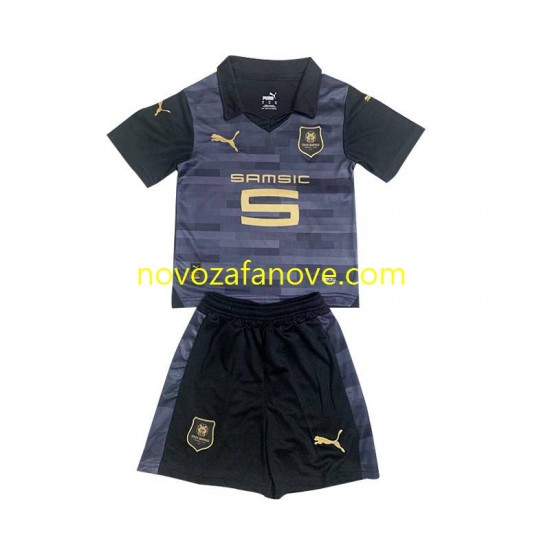 Nogometni Dres Stade Rennais Dječji Treći 2023-2024 Kratkih Rukava