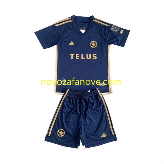 Nogometni Dres Vancouver Whitecaps Dječji Gostujući 2024 Kratkih Rukava