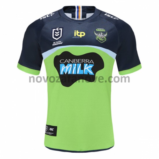Nogometni Dres Canberra Raiders Rugby Gostujući 2021 Kratkih Rukava