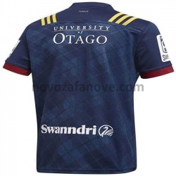 Nogometni Dres Dunedin Highlanders Rugby Domaći 2020 Kratkih Rukava