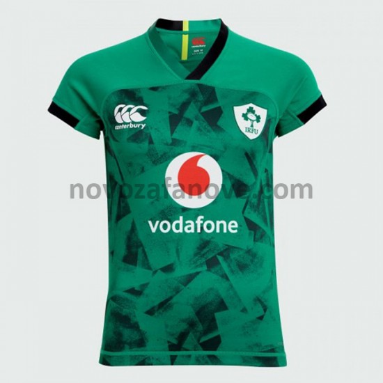 Nogometni Dres Irska Rugby Ženska Domaći 2020-2021 Kratkih Rukava