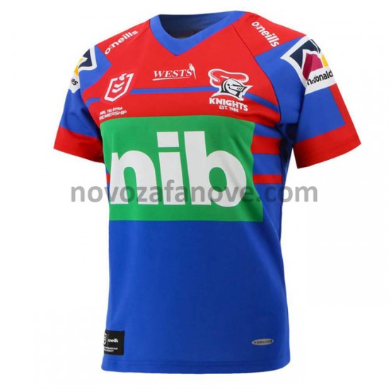 Nogometni Dres Newcastle Knights Rugby Domaći 2021 Kratkih Rukava