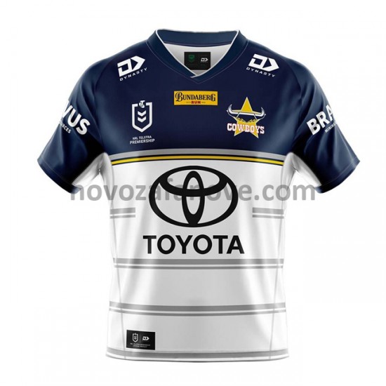 Nogometni Dres North Queensland Cowboys Rugby Gostujući 2021 Kratkih Rukava