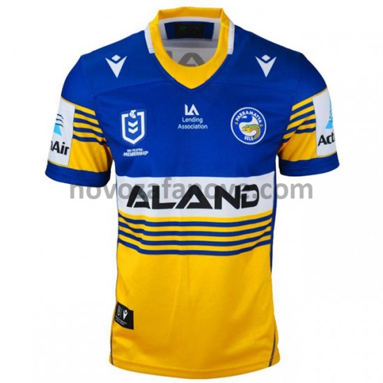 Nogometni Dres Parramatta Eels Rugby Domaći 2021 Kratkih Rukava