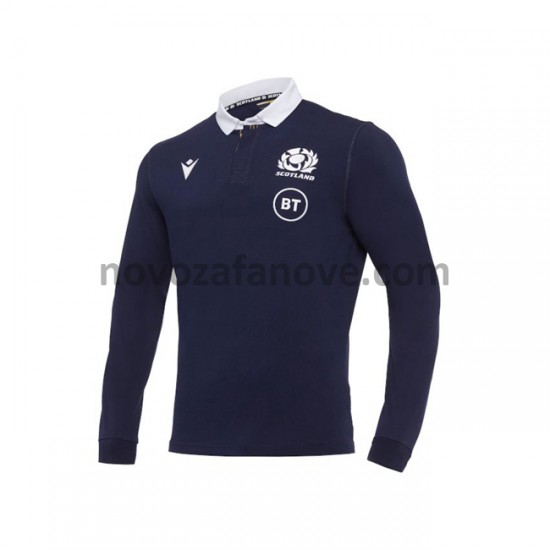 Nogometni Dres Škotska Rugby Domaći 2020-2021 Dugim Rukavima