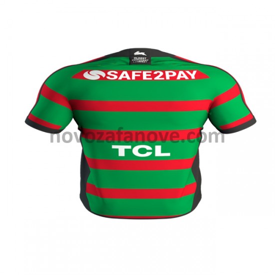 Nogometni Dres South Sydney Rabbitohs Rugby Domaći 2020 Kratkih Rukava