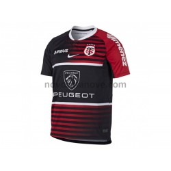 Nogometni Dres Stade Toulousain Rugby Domaći 2021-2022 Kratkih Rukava