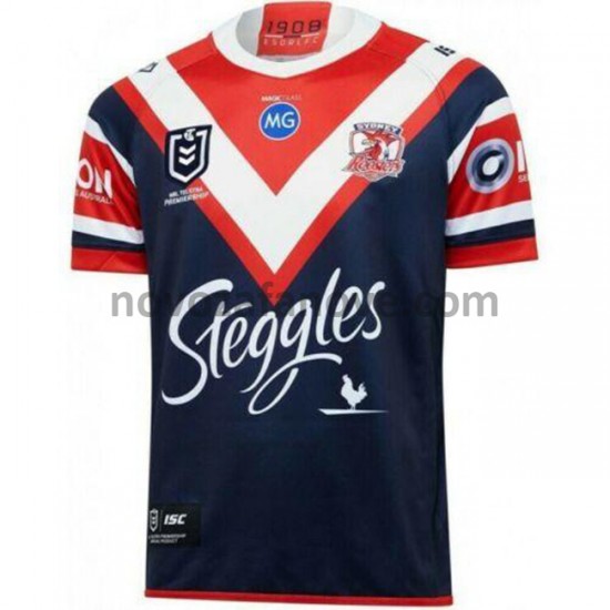 Nogometni Dres Sydney Roosters Rugby Domaći 2020 Kratkih Rukava
