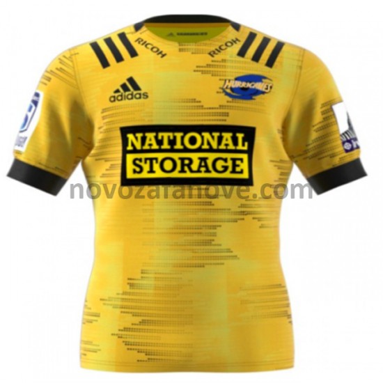 Nogometni Dres Wellington Hurricanes Rugby Domaći 2020 Kratkih Rukava